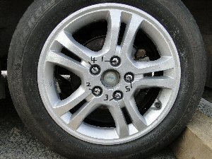 Honda car tire
